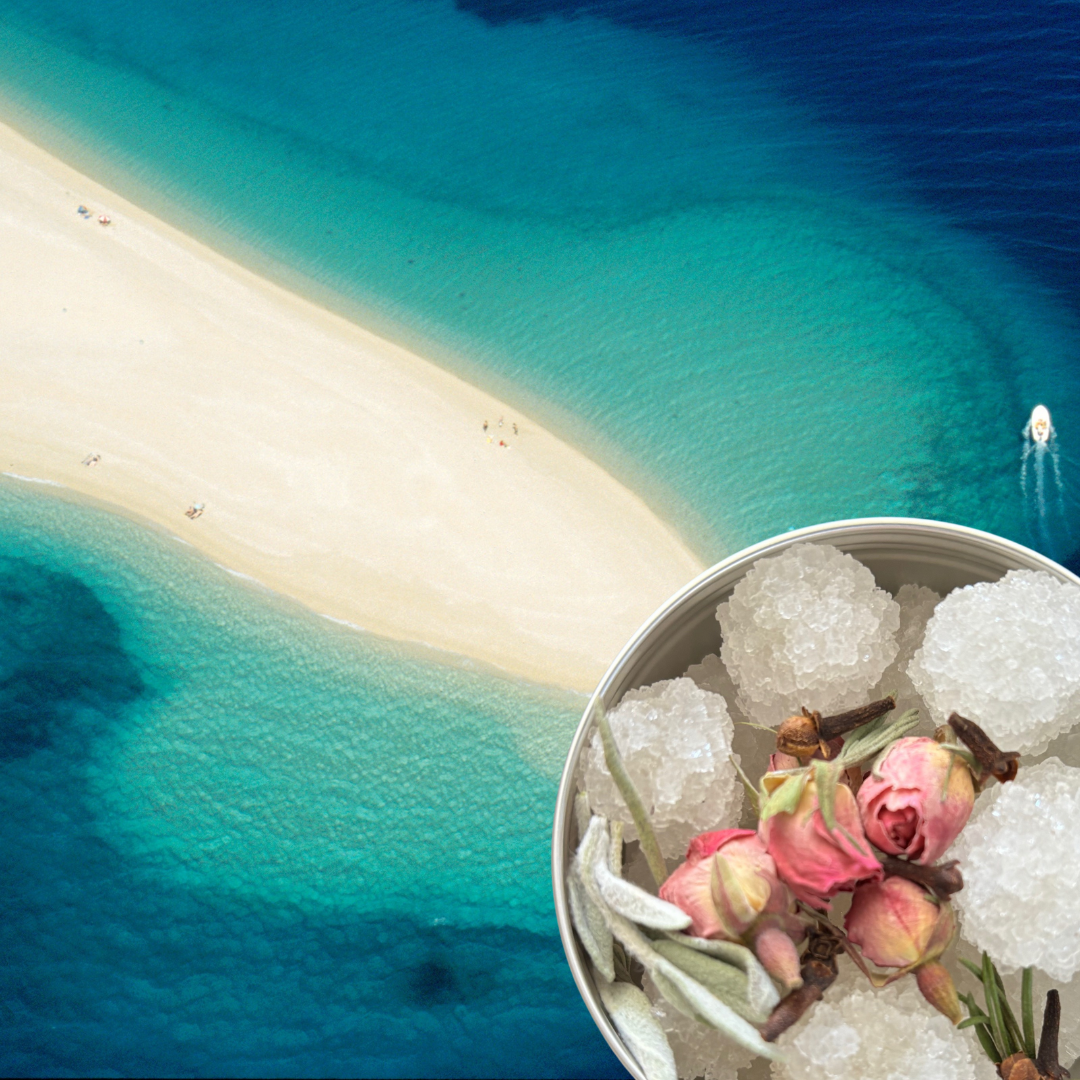 Dead-Sea Herbal Bath Booster.