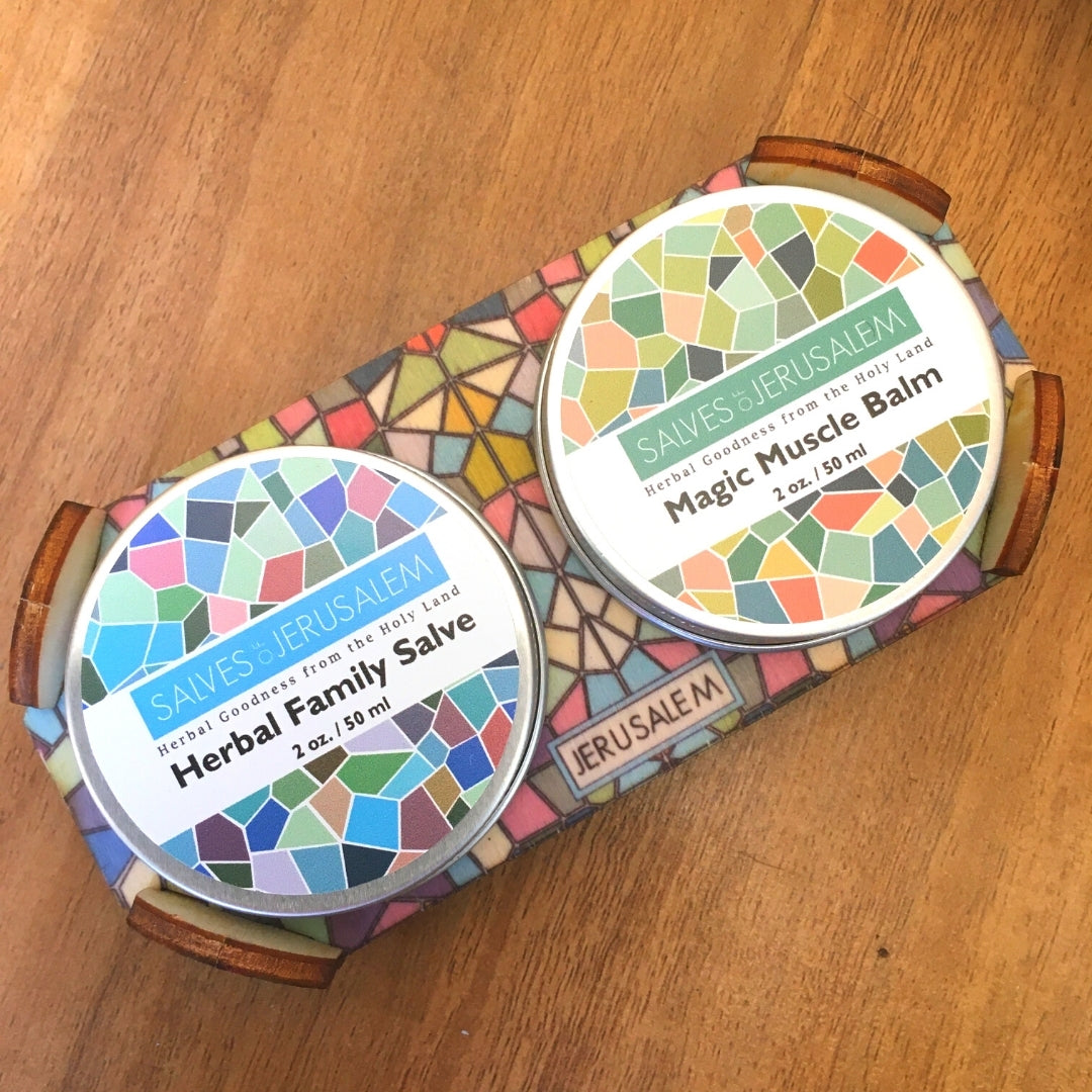 Herbal-Muscle Gift Set – Salves of Jerusalem