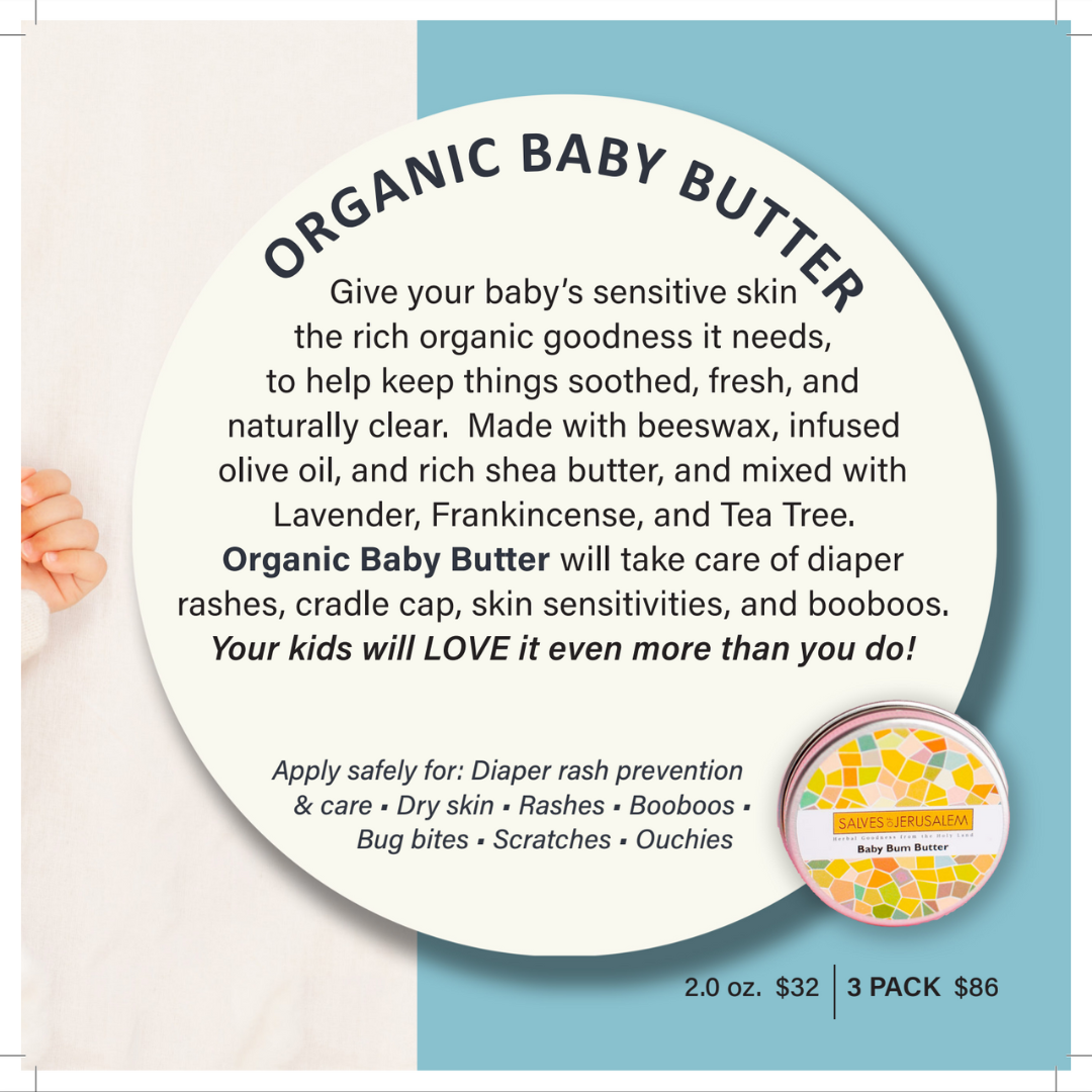 Organic Baby Butter - 57ml (2oz).