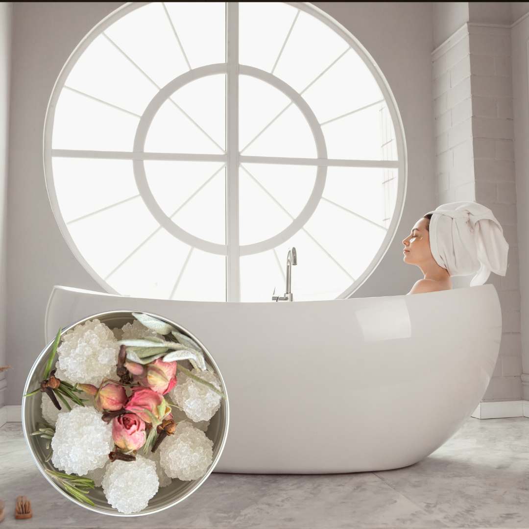 Dead-Sea Herbal Bath Booster.