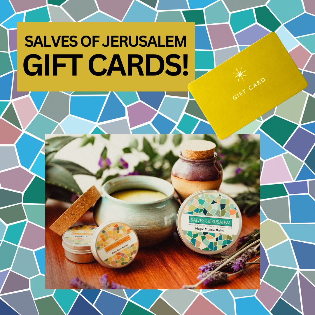 Salves of Jerusalem Gift-Cards.