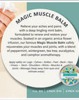 Magic Muscle Balm - 113 מ"ל (4 oz)