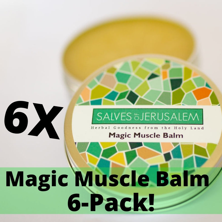 The Magic Muscle Balm 6-Pack! - Salves of Jerusalem