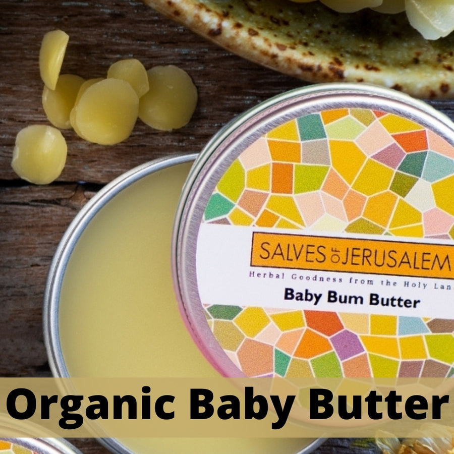 Organic Baby Butter - 57ml (2oz) - Salves of Jerusalem