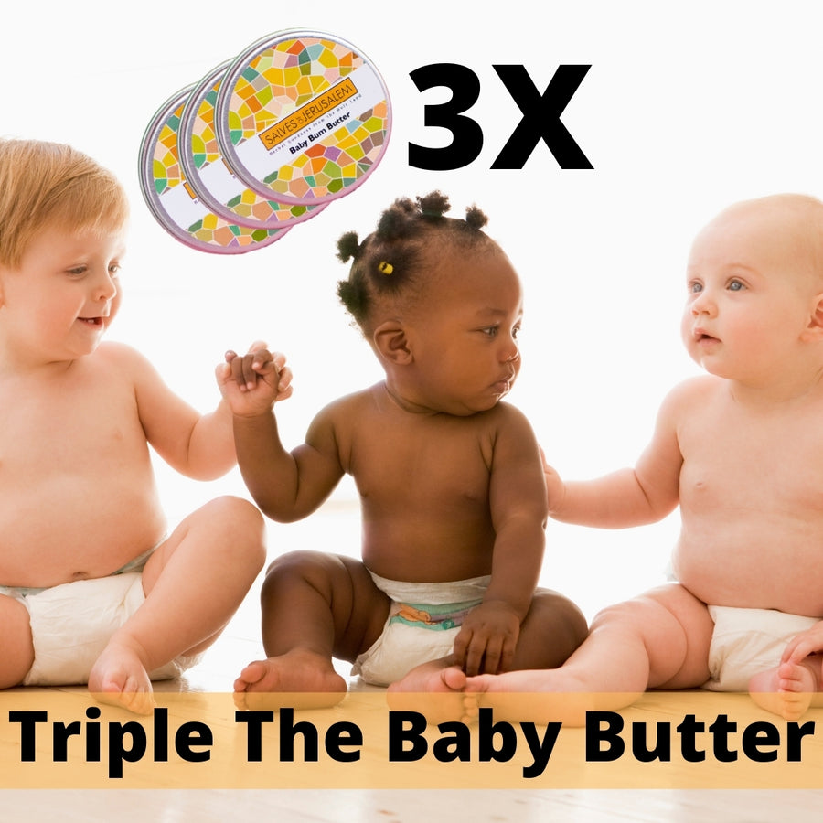 3-Pack of Organic Baby Butter! - Salves of Jerusalem